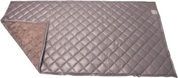 Singer Safety - 4' Long x 48" Wide, Fiberglass Panel - ASTM E-84 Specification, Metallic Gray - USA Tool & Supply