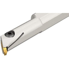 Iscar - 25mm Min Bore Diam, 200mm OAL, 25mm Shank Diam, GHIU Indexable Boring Bar - 3.5mm Max Bore Depth, GIPI Insert, Clamp Holding Method - USA Tool & Supply