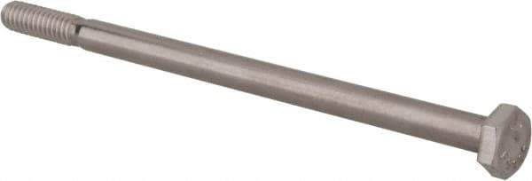 Made in USA - 5/16" Pin Diam, 1-5/8" OAL, Standard Clevis Pin - 9/64" Hole, 1-31/64" Usable Length, Uncoated Stainless Steel - USA Tool & Supply