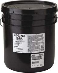 Loctite - 10 L, White, Controlled Strength Liquid Thread Sealant - Series 565 - USA Tool & Supply