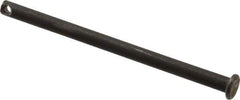 Made in USA - 3/16" Pin Diam, 3" OAL, Standard Clevis Pin - 3/32" Hole, 2-29/32" Usable Length, Uncoated Steel - USA Tool & Supply