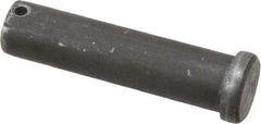 Made in USA - 3/4" Pin Diam, 3" OAL, Standard Clevis Pin - 5/32" Hole, 2-27/32" Usable Length, Uncoated Steel - USA Tool & Supply