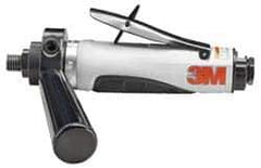 3M - 3 x 10-11/16 and 3-1/2 x 15-1/2 Inch, 3,500 RPM Air Inline Sander - 1 Hp, 1/4 NPT Inlet - USA Tool & Supply