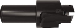 Allied Machine and Engineering - ISO 11926-1, MS 16142, SAE J1926-1 Standard, 1-5/8-12, 20 Tube Dash Number, 15° Porting Angle, 1.535" Pilot Diam, 1-1/2" Shank Diam, Indexable Spade Blade Insert Porting Tool - 2 Porting Inserts, 6" Overall Length - USA Tool & Supply