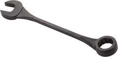 Proto - 3-1/2" 12 Point Offset Combination Wrench - 15° Offset Angle, 37" OAL, Steel, Black Finish - USA Tool & Supply