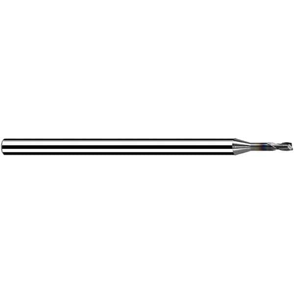 Fraisa - 1.5mm, 1.8mm LOC, 50mm OAL, 2 Flute Solid Carbide Square End Mill - USA Tool & Supply