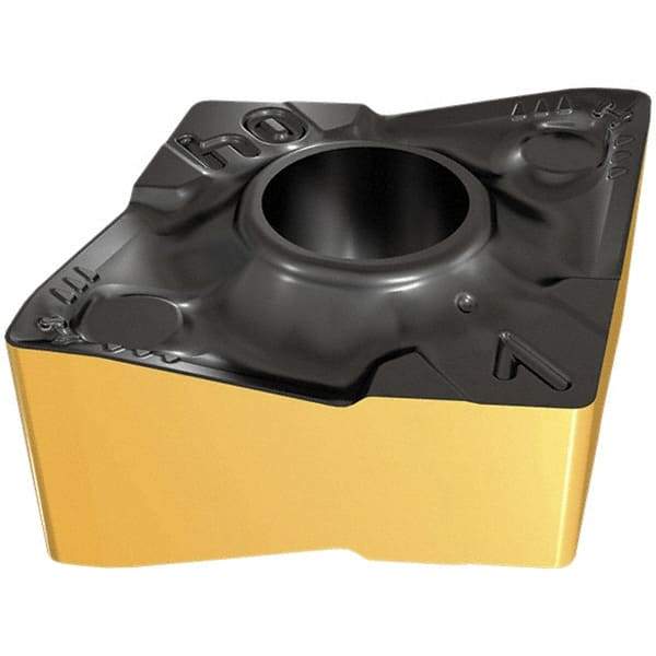 Iscar - CNMX554 HTW Grade IC8250 Carbide Turning Insert - TiCN/Al2O3/TiN Finish, 80° Diamond, 5/8" Inscr Circle, 1/4" Thick, 1/16" Corner Radius - USA Tool & Supply