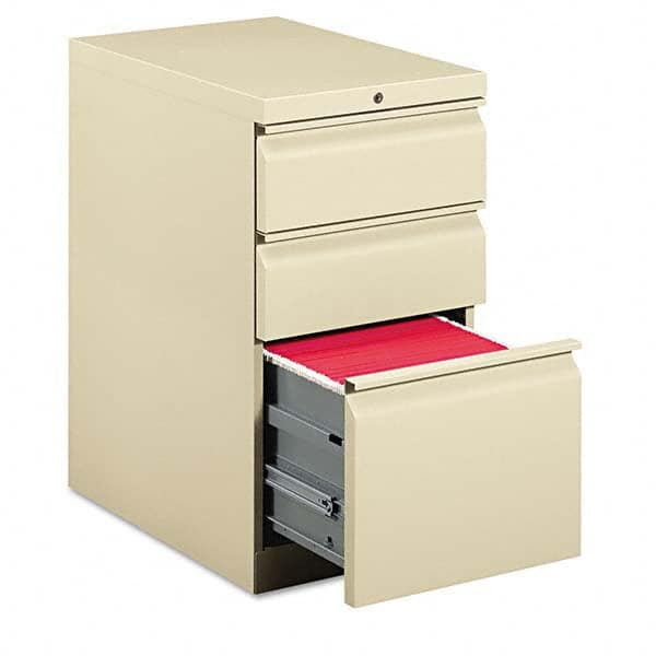 Hon - File Cabinets & Accessories Type: Pedestal Number of Drawers: 3 - USA Tool & Supply