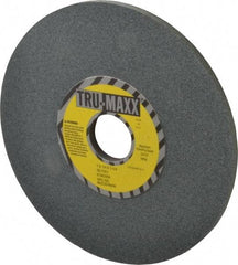 Tru-Maxx - 7" Diam x 1-1/4" Hole x 1/4" Thick, I Hardness, 100 Grit Surface Grinding Wheel - Silicon Carbide, Type 1, Fine Grade, 3,600 Max RPM, Vitrified Bond, No Recess - USA Tool & Supply