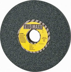 Tru-Maxx - 7" Diam x 1-1/4" Hole x 3/4" Thick, I Hardness, 60 Grit Surface Grinding Wheel - Silicon Carbide, Type 5, Medium Grade, 3,600 Max RPM, Vitrified Bond, One-Side Recess - USA Tool & Supply