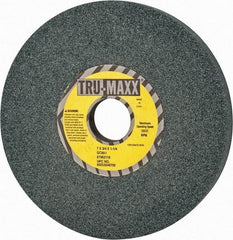 Tru-Maxx - 7" Diam x 1-1/4" Hole x 3/4" Thick, I Hardness, 80 Grit Surface Grinding Wheel - Silicon Carbide, Type 5, Medium Grade, 3,600 Max RPM, Vitrified Bond, One-Side Recess - USA Tool & Supply