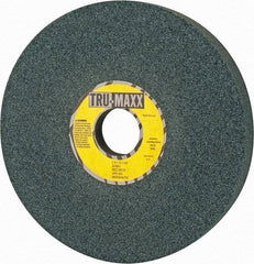 Tru-Maxx - 7" Diam x 1-1/4" Hole x 1" Thick, I Hardness, 80 Grit Surface Grinding Wheel - Silicon Carbide, Type 5, Medium Grade, 3,600 Max RPM, Vitrified Bond, One-Side Recess - USA Tool & Supply