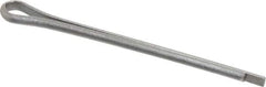 Made in USA - 1/16" Diam x 1" Long Extended Prong Cotter Pin - Grade 18-8, Uncoated, Stainless Steel - USA Tool & Supply