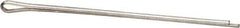 Made in USA - 1/16" Diam x 2" Long Extended Prong Cotter Pin - Grade 18-8, Uncoated, Stainless Steel - USA Tool & Supply