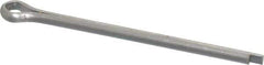 Made in USA - 1/8" Diam x 2" Long Extended Prong Cotter Pin - Grade 18-8, Uncoated, Stainless Steel - USA Tool & Supply