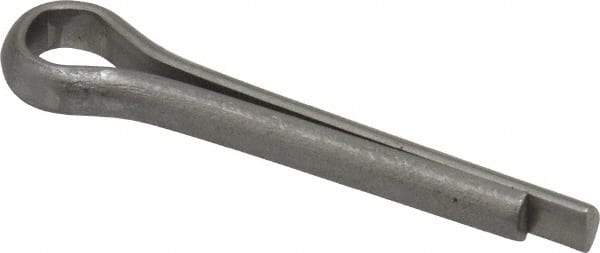 Value Collection - 3/16" Diam x 1" Long Extended Prong Cotter Pin - Grade 18-8, Uncoated, Stainless Steel - USA Tool & Supply