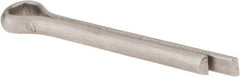 Made in USA - 1/4" Diam x 2" Long Extended Prong Cotter Pin - Grade 18-8, Uncoated, Stainless Steel - USA Tool & Supply