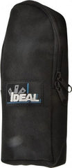 Ideal - Black Electrical Test Equipment Case - Use with Vol-Con Elite Voltage & Continuity Testers - USA Tool & Supply