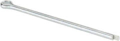 Made in USA - 3/32" Diam x 2" Long Extended Prong Cotter Pin - Grade 2, Zinc-Plated, Steel - USA Tool & Supply