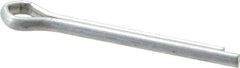 Made in USA - 3/16" Diam x 1-3/4" Long Extended Prong Cotter Pin - Grade 2, Zinc-Plated, Steel - USA Tool & Supply