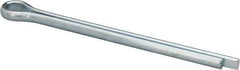 Made in USA - 3/8" Diam x 5" Long Extended Prong Cotter Pin - Grade 2, Zinc-Plated, Steel - USA Tool & Supply