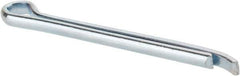 Made in USA - 5/32" Diam x 2" Long Hammerlock Cotter Pin - Grade 2, Zinc-Plated, Steel - USA Tool & Supply