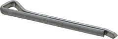 Made in USA - 3/16" Diam x 2" Long Hammerlock Cotter Pin - Grade 2, Zinc-Plated, Steel - USA Tool & Supply