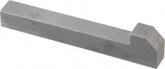 Made in USA - Gib Head Woodruff Key - 2-1/2" Long x 3/8" Wide, Carbon Steel - USA Tool & Supply