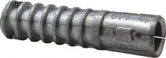 Powers Fasteners - 3/4" Diam, 3/4" Drill, Lag Shield Concrete Anchor - Zamac Alloy, Zinc-Plated Finish, Flat Head - USA Tool & Supply