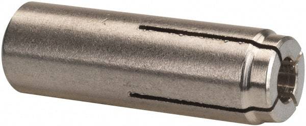 Powers Fasteners - 1/2" Diam, 5/8" Drill, 2-1/4" Min Embedment Drop-In Concrete Anchor - 303 Stainless Steel, 13/16" Thread Length - USA Tool & Supply