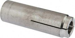 Powers Fasteners - 3/4" Diam, 1" Drill, 2-3/4" Min Embedment Drop-In Concrete Anchor - 303 Stainless Steel, 1-3/8" Thread Length - USA Tool & Supply