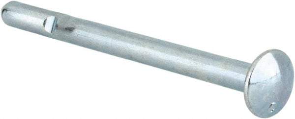 Powers Fasteners - 3/16" Diam, 3/16" Drill, 2-1/2" OAL, 1-1/4" Min Embedment Split-Drive Concrete Anchor - Grade 8.2 Steel, Zinc-Plated Finish, Mushroom Head - USA Tool & Supply