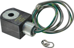 Parker - 24 Volt, 18 Coil Lead Length, Class F, Solenoid Coil - 6.0 Watt, NEMA 4X Enclosure, Use with Parker Skinner Gold Ring Series Valves - USA Tool & Supply