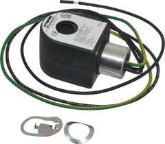 Parker - 24 Volt, 18 Coil Lead Length, Class F, Solenoid Coil - 11.0 Watt, NEMA 4X Enclosure, Use with Parker Skinner Gold Ring Series Valves - USA Tool & Supply