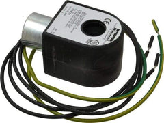 Parker - 24 Volt, 18 Coil Lead Length, Class F, Solenoid Coil - 16.0 Watt, NEMA 4X Enclosure, Use with Parker Skinner Gold Ring Series Valves - USA Tool & Supply