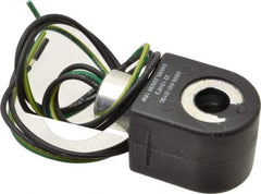 Parker - 240 Volt, 18 Coil Lead Length, Class F, Solenoid Coil - 16.0 Watt, NEMA 4X Enclosure, Use with Parker Skinner Gold Ring Series Valves - USA Tool & Supply