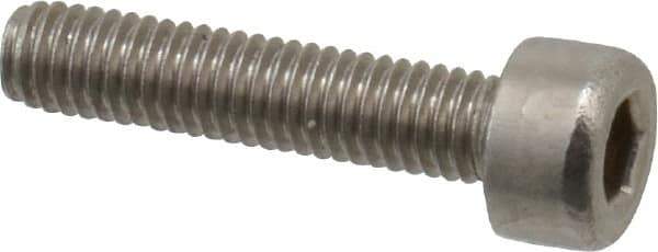 Value Collection - M3x0.50 Metric Coarse Hex Socket Drive, Socket Cap Screw - Grade 18-8 & Austenitic A2 Stainless Steel, Fully Threaded, 14mm Length Under Head - USA Tool & Supply