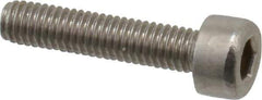 Value Collection - M3x0.50 Metric Coarse Hex Socket Drive, Socket Cap Screw - Grade 18-8 & Austenitic A2 Stainless Steel, Fully Threaded, 14mm Length Under Head - USA Tool & Supply