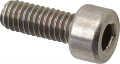 Value Collection - M4x0.70 Metric Coarse Hex Socket Drive, Socket Cap Screw - Grade 18-8 & Austenitic A2 Stainless Steel, Fully Threaded, 10mm Length Under Head - USA Tool & Supply