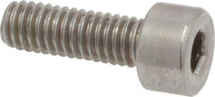 Value Collection - M4x0.70 Metric Coarse Hex Socket Drive, Socket Cap Screw - Grade 18-8 & Austenitic A2 Stainless Steel, Fully Threaded, 12mm Length Under Head - USA Tool & Supply