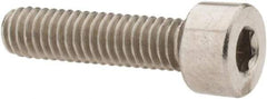 Value Collection - M4x0.70 Metric Coarse Hex Socket Drive, Socket Cap Screw - Grade 18-8 & Austenitic A2 Stainless Steel, Fully Threaded, 16mm Length Under Head - USA Tool & Supply