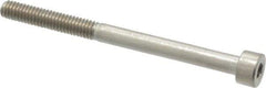 Value Collection - M4x0.70 Metric Coarse Hex Socket Drive, Socket Cap Screw - Grade 18-8 & Austenitic A2 Stainless Steel, Partially Threaded, 50mm Length Under Head - USA Tool & Supply
