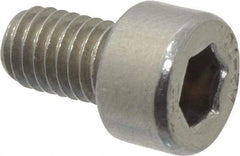 Value Collection - M5x0.80 Metric Coarse Hex Socket Drive, Socket Cap Screw - Grade 18-8 & Austenitic A2 Stainless Steel, Fully Threaded, 8mm Length Under Head - USA Tool & Supply