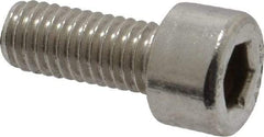 Value Collection - M5x0.80 Metric Coarse Hex Socket Drive, Socket Cap Screw - Grade 18-8 & Austenitic A2 Stainless Steel, Fully Threaded, 12mm Length Under Head - USA Tool & Supply