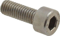 Value Collection - M5x0.80 Metric Coarse Hex Socket Drive, Socket Cap Screw - Grade 18-8 & Austenitic A2 Stainless Steel, Fully Threaded, 14mm Length Under Head - USA Tool & Supply