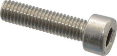 Value Collection - M5x0.80 Metric Coarse Hex Socket Drive, Socket Cap Screw - Grade 18-8 & Austenitic A2 Stainless Steel, Fully Threaded, 20mm Length Under Head - USA Tool & Supply