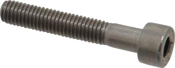Value Collection - M5x0.80 Metric Coarse Hex Socket Drive, Socket Cap Screw - Grade 18-8 & Austenitic A2 Stainless Steel, Partially Threaded, 30mm Length Under Head - USA Tool & Supply