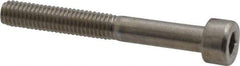Value Collection - M5x0.80 Metric Coarse Hex Socket Drive, Socket Cap Screw - Grade 18-8 & Austenitic A2 Stainless Steel, Partially Threaded, 40mm Length Under Head - USA Tool & Supply