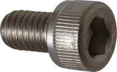 Value Collection - M6x1.00 Metric Coarse Hex Socket Drive, Socket Cap Screw - Grade 18-8 & Austenitic A2 Stainless Steel, Fully Threaded, 10mm Length Under Head - USA Tool & Supply