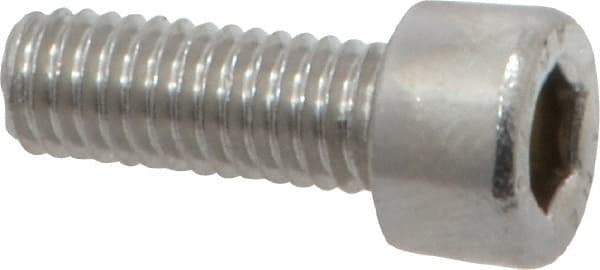 Value Collection - M6x1.00 Metric Coarse Hex Socket Drive, Socket Cap Screw - Grade 18-8 & Austenitic A2 Stainless Steel, Fully Threaded, 16mm Length Under Head - USA Tool & Supply